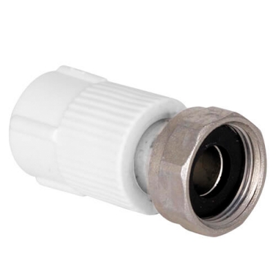 Муфта TEBO с накидной гайкой внутренняя резьба 20х3/4 аксиальная (160 штук)