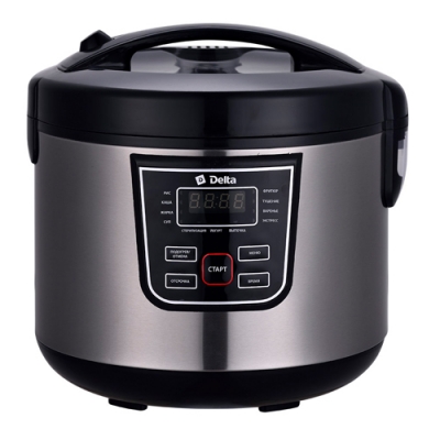 Мультиварка Delta DL-6527 черная 900Вт, 5л, 11 программ Мультиварка Delta DL-6527 черная 900Вт, 5л, 11 программ