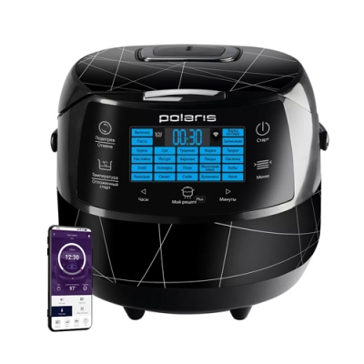 Мультиварка Polaris PMC 5017 Wi FI IQ Home Черный