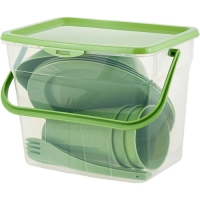 Набор для пикника Sugar&Spice Vanilla на 3 персоны (11 предметов) фисташка SE1808