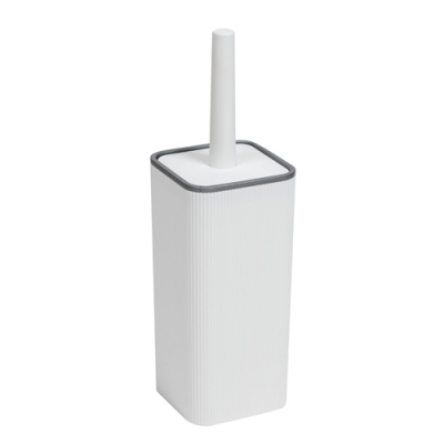 Набор для WC "РИФ" (белый/серебро) 132658 "Виолет"