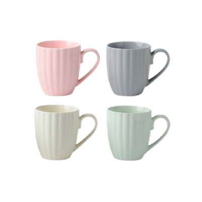 Набор кружек JEWEL Феерия 380 мл 4 предмета (new bone) (ПС0049-22)