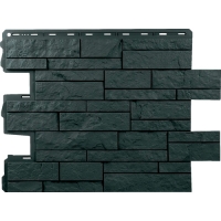 Панель камень Шотландия ЭКО (графит) 0,68 х 0,56 м "АЛЬТА-ПРОФИЛЬ"