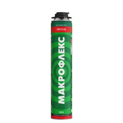 Пена монтажная Макрофлекс Мега 65 PRO всесезон 850 мл. 3003541