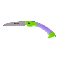 Пила садовая складная, 150 мм рабочая часть, пластиковая обрезиненная рукоятка// Palisad арт.604145