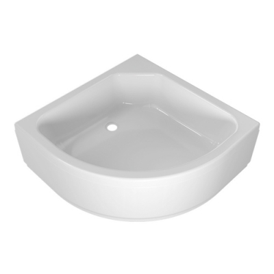 Поддон ДК Triton средний, полукруглый 80х80 в комплекте ПД 20