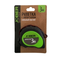 Рулетка 3м двухкомп.( 3м * 16 мм) Jober авто стоп магнит (521010) Рулетка 3м двухкомп.( 3м * 16 мм) Jober авто стоп магнит (521010)