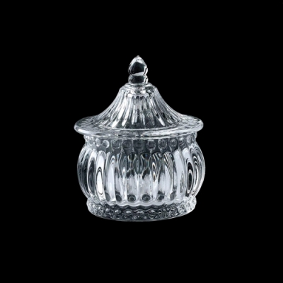 Сахарница/варенница с крышкой стеклянная (TG047-4) "МАРУСЯ"