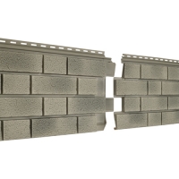 Сайдинг (ПВХ).0292.Н. «Стоун-Хаус С-Лок», КЛИНКЕР BALTIC холодный цемент (1,95 х 0,292 = 0,57 кв.м)