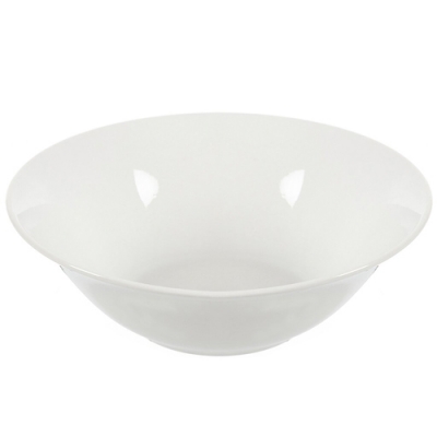 Салатник керамика, круглый, 18 см, 0.6 л, Белый, Daniks (403195)