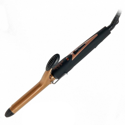 Щипцы для завивки волос Delta Lux DL-0630 черный с бронзой, керамическое покрытие, d 19 мм Щипцы для завивки волос Delta Lux DL-0630 черный с бронзой, керамическое покрытие, d 19 мм