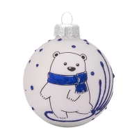 Шар "Веселый медвежонок 1", 65 мм., в подарочной упаковке арт.КУ-65-224178/1 Шар "Веселый медвежонок 1", 65 мм., в подарочной упаковке арт.КУ-65-224178/1