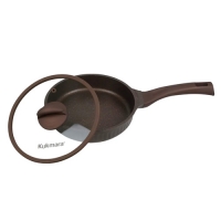 Сковорода 260мм с ручкой,со стеклянной крышкой, АП линия "Stella"(mokko) "Kukmara" ссм261а Сковорода 260мм с ручкой,со стеклянной крышкой, АП линия "Stella"(mokko) "Kukmara" ссм261а