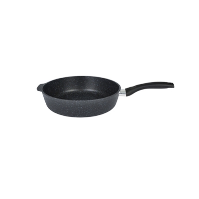 Сковорода глубокая 280мм с ручкой,АП линия "Granit" (black) "Kukmara" сггч280а