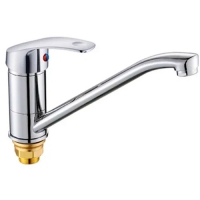 Смеситель для кухни с длинным изливом с гайкой "POTATO" P4903