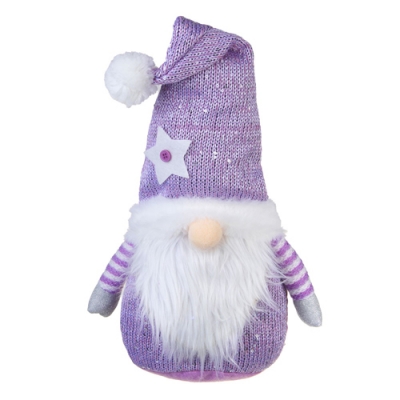 СНОУ БУМ Сувенир-фигура интерьерная в виде гнома, 20x11x44 см, полиэстер, арт.140-012 СНОУ БУМ Сувенир-фигура интерьерная в виде гнома, 20x11x44 см, полиэстер, арт.140-012