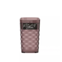 Стакан для зубных щеток Glam шоколад С15903 Полимербыт