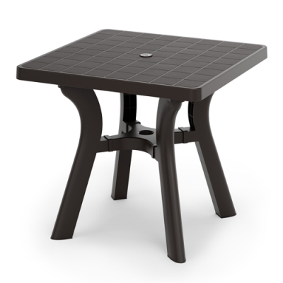 Стол Альтернатива Атлант квадратный 800мм мокко (уп.1) М8941