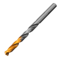 Сверло спиральное по металлу 7,5 x 109мм, Р6М5, Golden Tip // Denzel арт.718238