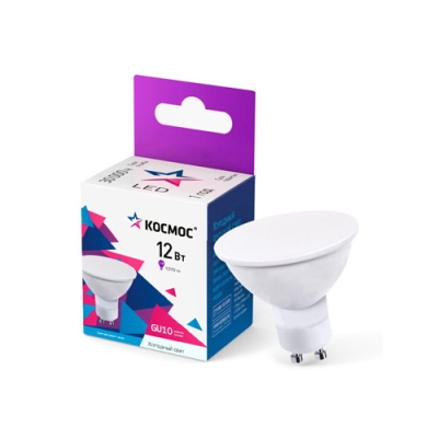 Светодиодная лампа КОСМОС JCDR 12W 174-265V GU5.3 6500K