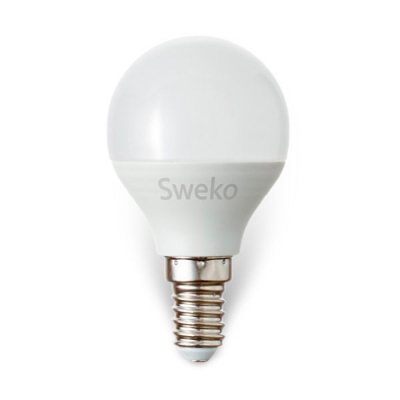 Светодиодная лампа Sweko 42 серия 42LED-G45-7W-230-3000K-E14-P