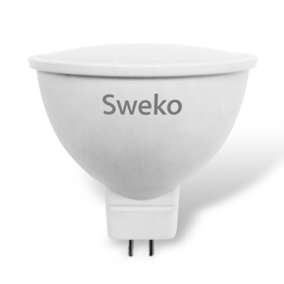 Светодиодная лампа Sweko 42 серия 42LED-MR16-10W-230-4000K-GU5,3 (38787)