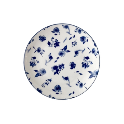 Тарелка десертная 20см 2, Blue calico WQ2401-80P