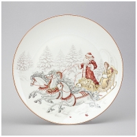 Тарелка обеденная lefard "Морозко" 26 см 85-2057 Тарелка обеденная lefard "Морозко" 26 см 85-2057