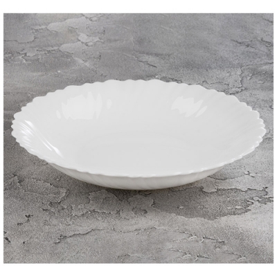 Тарелка суповая Dolche Vita, объём: 600 мл, размер: 21*3,4 см из опалового стекла арт.107073