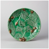 Тарелка закусочная "Green pine" 21,5 см 145-206 145-206 Тарелка закусочная "Green pine" 21,5 см 145-206 145-206
