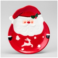 Тарелка закусочная коллекция "Christmas holidays" 26,5*23*3 см 230-504 230-504 Тарелка закусочная коллекция "Christmas holidays" 26,5*23*3 см 230-504 230-504