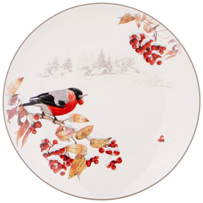 Тарелка закусочная lefard "Лесная сказка" 20,5см 85-1911