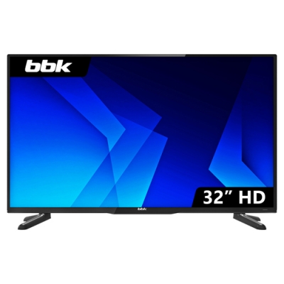 Телевизор 32" BBK 32LEM-1020/TS2C черный Телевизор 32" BBK 32LEM-1020/TS2C черный