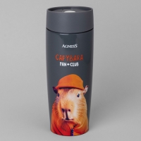 Термокружка agness "Capybara" 360мл 709-112