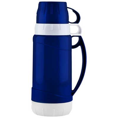 Термос в пластиковом корпусе со стеклянной колбой VALENTE, 1,8 л, (2 чашки) арт.106037