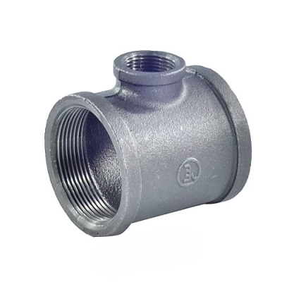 Тройник чуг перех Ду20х15 (3/4"х1/2") м/м Fittex PLUS