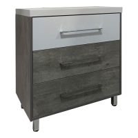 Тумба "Экзотик" напольная Classic 60 (Н/Н) 3 ящ. ПЛЮС