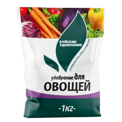 Удобрение "Для овощей" 1кг Буйские удобрения г.Кострома