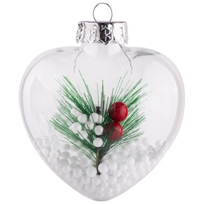 Украшение декоративное "Сердце" размер 11 см SYQDPET- 0123049 арт.106356