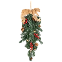 Украшение новогоднее Волшебная страна Изящность, размер: 60*25*8 см 110012