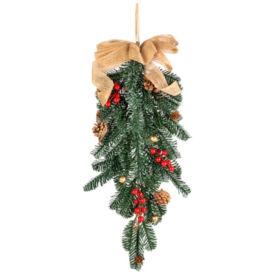 Украшение новогоднее Волшебная страна Изящность, размер: 60*25*8 см 110012