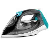 Утюг BRAYER 4008BR 2400Вт, керамика, пар 140г/мин, антикапля, 330мл, вертикальное отпаривание Утюг BRAYER 4008BR 2400Вт, керамика, пар 140г/мин, антикапля, 330мл, вертикальное отпаривание