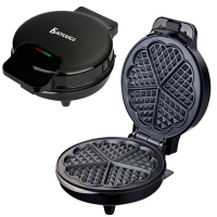 Вафельница электрическая Василиса ВА-5401 Венская черная, 1000Вт, 5 вафель