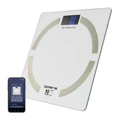 Весы напольные электронные Polaris PWS 1886 IQ Home Белый Весы напольные электронные Polaris PWS 1886 IQ Home Белый