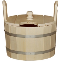 Запарник 14л со вставкой (осина)