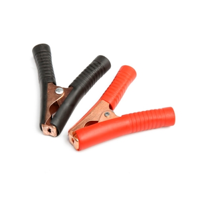 Зажим АКБ "крокодил" для проводов, 50 А, обмедненный, 9см, комплект 2 шт арт.3526913 г.Екатеринбург