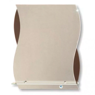 Зеркало Континент Элегия (500*640) с полкой