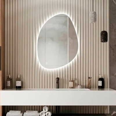 Зеркало Континент Moti Led 600х800 с холодной подсветкой, с сенсором Зеркало Континент Moti Led 600х800 с холодной подсветкой, с сенсором