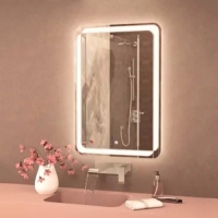 Зеркало с LED подсветкой "Виола" 80х80 Стандарт