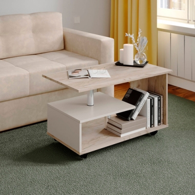 Журнальный стол Тэкс Консул-5 дуб крафт серый/кашемир Журнальный стол Тэкс Консул-5 дуб крафт серый/кашемир